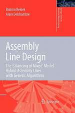 Assembly Line Design: The Balancing of Mixed-Model Hybrid Assembly Lines with Genetic Algorithms