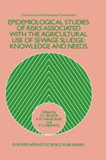 Epidemiological Studies of Risks Associated with the Agricultural Use of Sewage Sludge