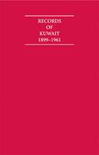 Records of Kuwait 1899–1961 8 Volume Hardback Set Including Boxed Maps and Genealogical Tables