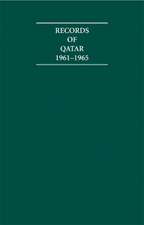 Records of Qatar 1961-1965 5 Volume Hardback Set