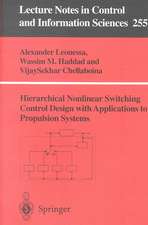 Hierarchical Nonlinear Switching Control Design with Applications to Propulsion Systems