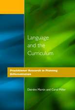 Language and the Curriculum: Practitioner Research in Planning Differentiation