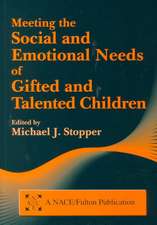 Meeting the Social and Emotional Needs of Gifted and Talented Children