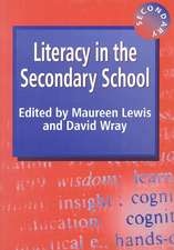 Literacy in the Secondary School