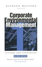 Corporate Environmental Management 1: Systems and strategies