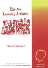 Effective Learning Activities