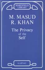 The Privacy of the Self