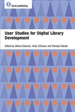 User Studies for Digital Library Development