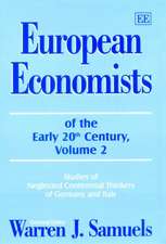 European Economists of the Early 20th Century, V – Studies of Neglected Continental Thinkers of Germany and Italy