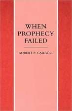 When Prophecy Failed