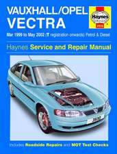 Vauxhall/Opel Vectra Service and Repair Manual: Vauxhall/Opel Vectra Petrol & Diesel (Mar 99 - May 02) T to 02