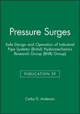 Pressure Surges – Safe Design and Operation of Industrial Pipe Systems (BHR Group Publication 39)