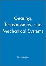 Gearing, Transmissions and Mechanical Systems