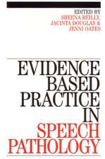 Evidence-Based Practice in Speech