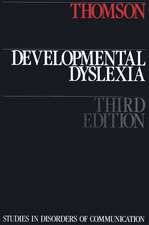 Developmental Dyslexia 3e