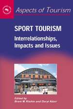 Sport Tourism Interrelationships Impacts: Demand & Impacts