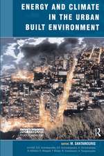 Energy and Climate in the Urban Built Environment