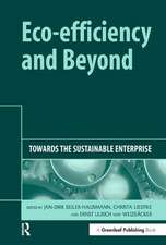 Eco-Efficiency and Beyond: Towards the Sustainable Enterprise