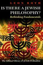 Is There a Jewish Philosophy? – Rethinking Fundamentals