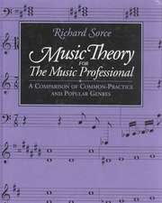 Music Theory for the Music Professional