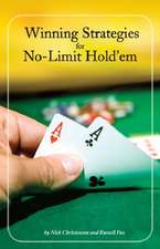 Winning Strategies For No-limit Hold'em