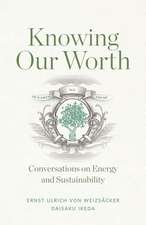 Knowing Our Worth: Conversations on Energy and Sustainability