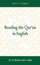 Reading the Qur'an in English: An Introductory Guide