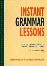 Instant Grammar Lessons