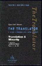 Translation and Minority: Special Issue of 