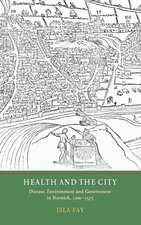 Health and the City – Disease, Environment and Government in Norwich, 1200–1575