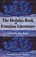 The Dedalus Book of Estonian Literature