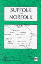 Suffolk and Norfolk Map