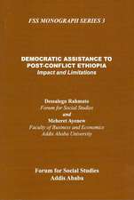 Democratic Assistance to Post-Conflict E