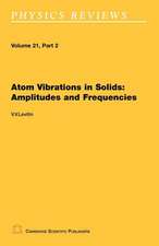 Atom Vibrations in Solids: Amplitudes and Frequencies