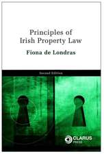 Principles of Irish Property Law