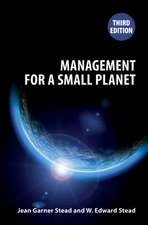 Management for a Small Planet: Third Edition