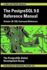 PostgreSQL 9.0 Reference Manual - Volume 1b