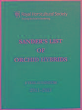 Sander's List of Orchid Hybrids 3 Year Addendum 2011-2013