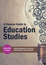 A Concise Guide to Education Studies