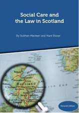 Social Care and the Law in Scotland