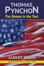 THOMAS PYNCHON DEMON IN THE TEXT