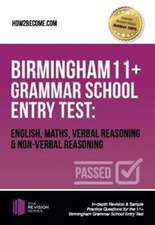 How2Become: Birmingham 11+ Grammar School Entry Test: Englis