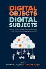 Digital Objects, Digital Subjects: Interdisciplinary Perspectives on Capitalism, Labour and Politics in the Age of Big Data