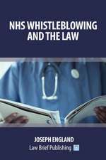 NHS Whistleblowing and the Law