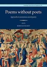 Poems without Poets