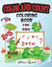 Color and Count Coloring Book for kids 2-5 Years