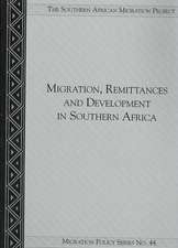 Migration, Remittances and Development in Southern Africa