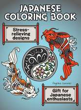 Japanese Coloring Book