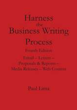 Harness the Business Writing Process