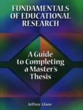 Glanz, J: Fundamentals of Educational Research